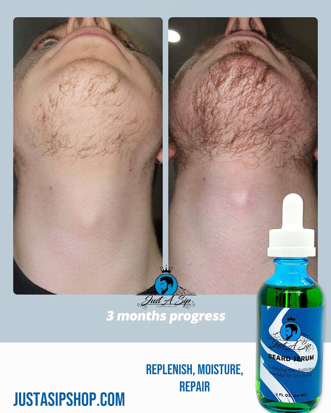 Just A Sip Men Beard Serum
