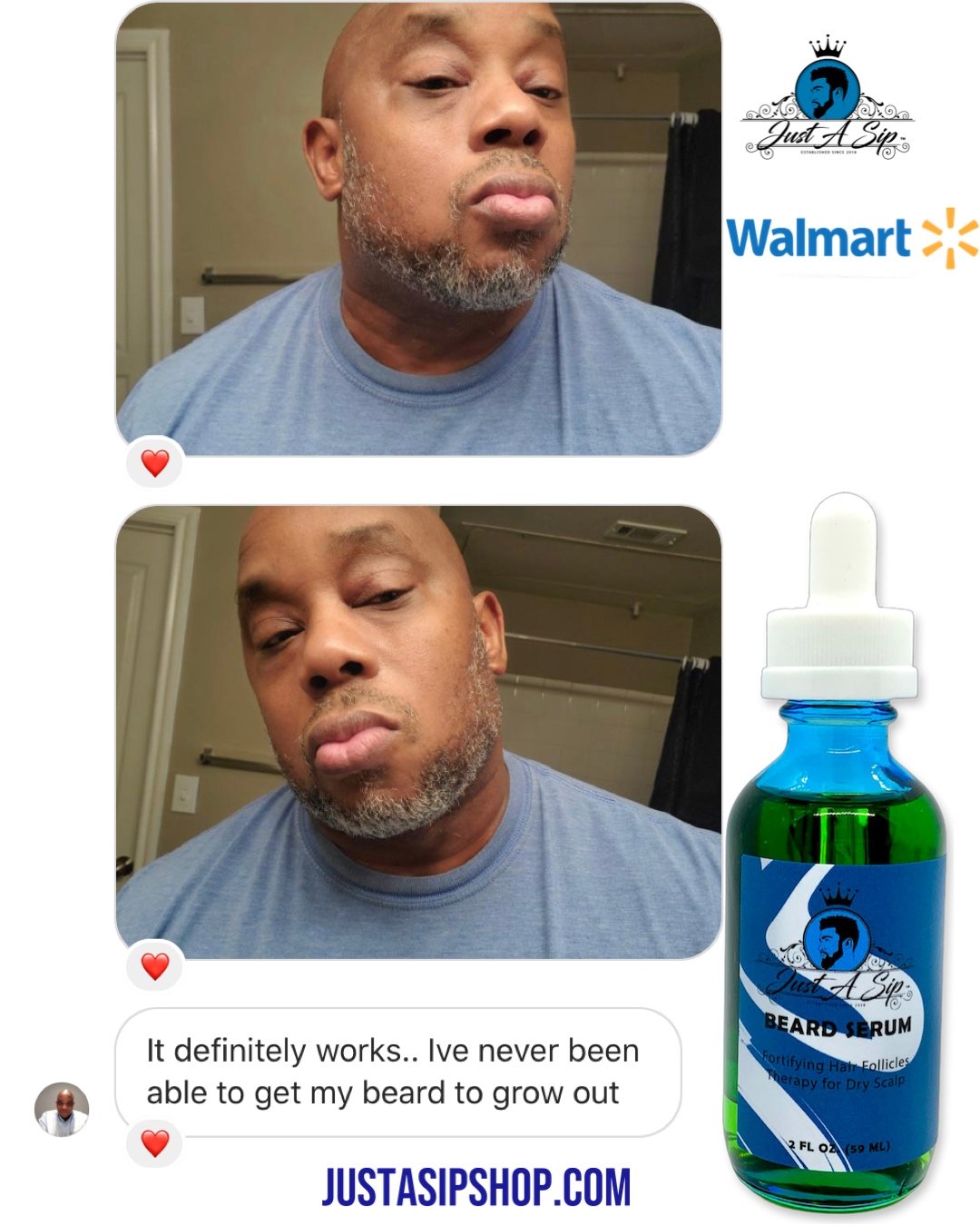Just A Sip Men Beard Serum