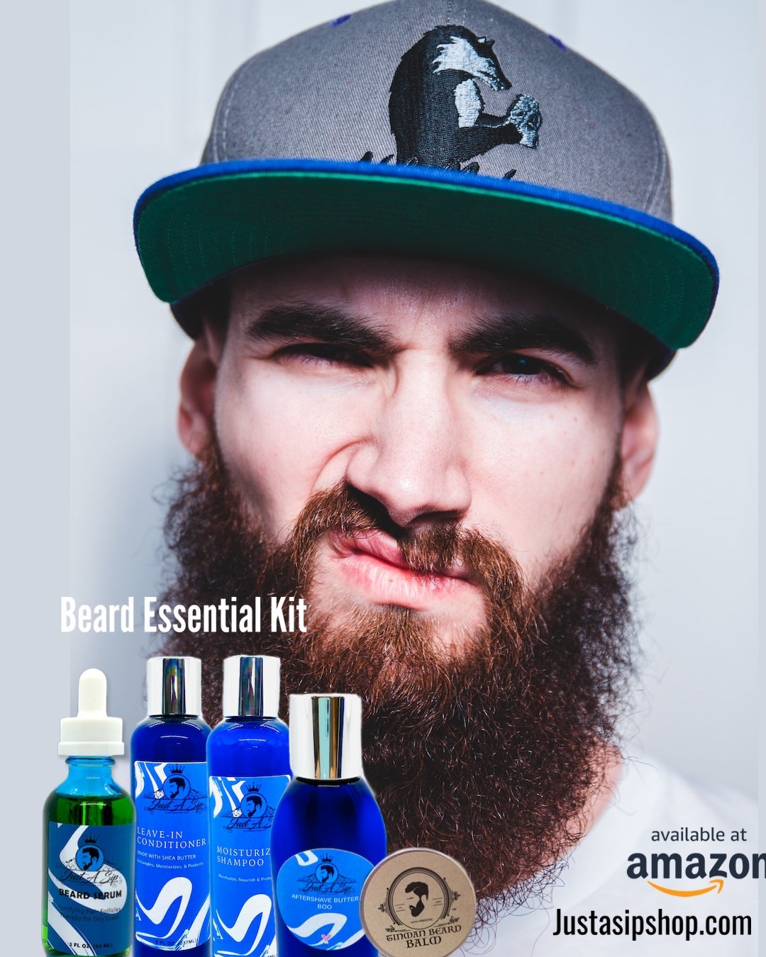 Just A Sip Men Beard Serum