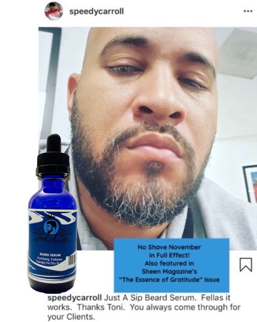 Just A Sip Men Beard Serum