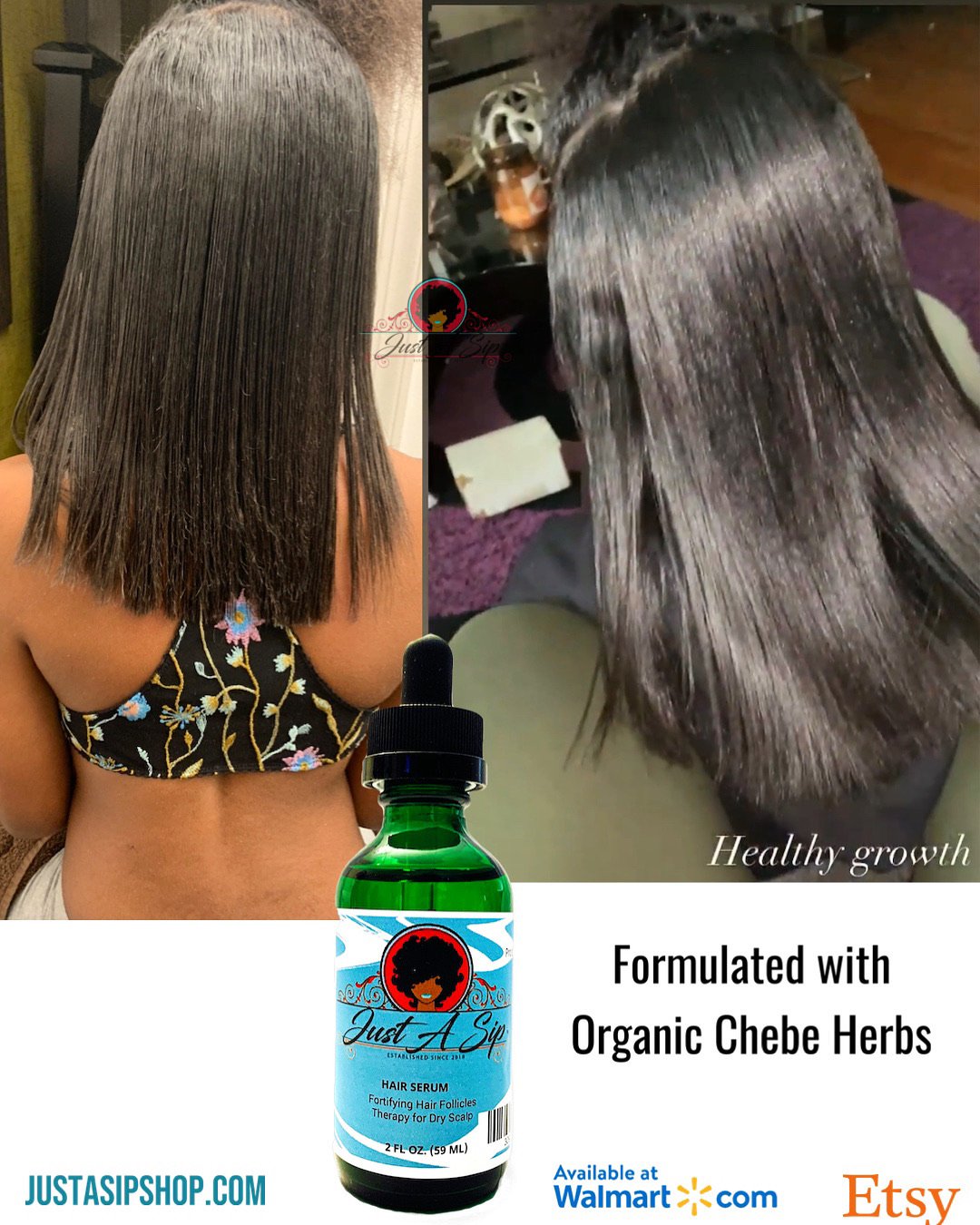 Just A Sip's Hair Serum