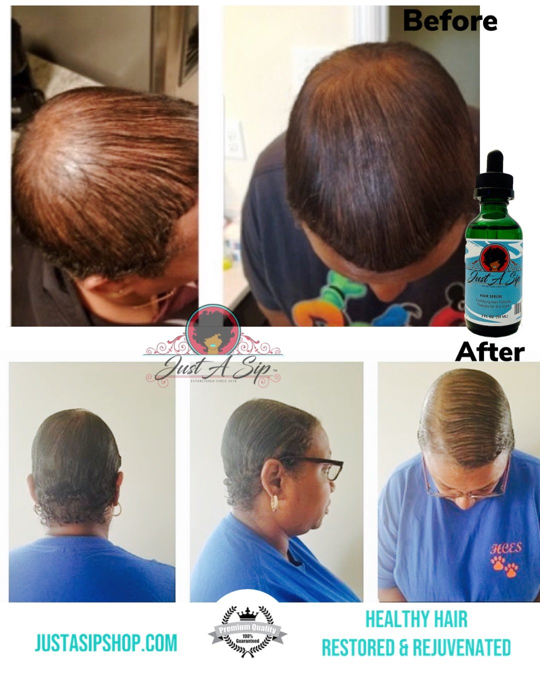 Just A Sip's Hair Serum