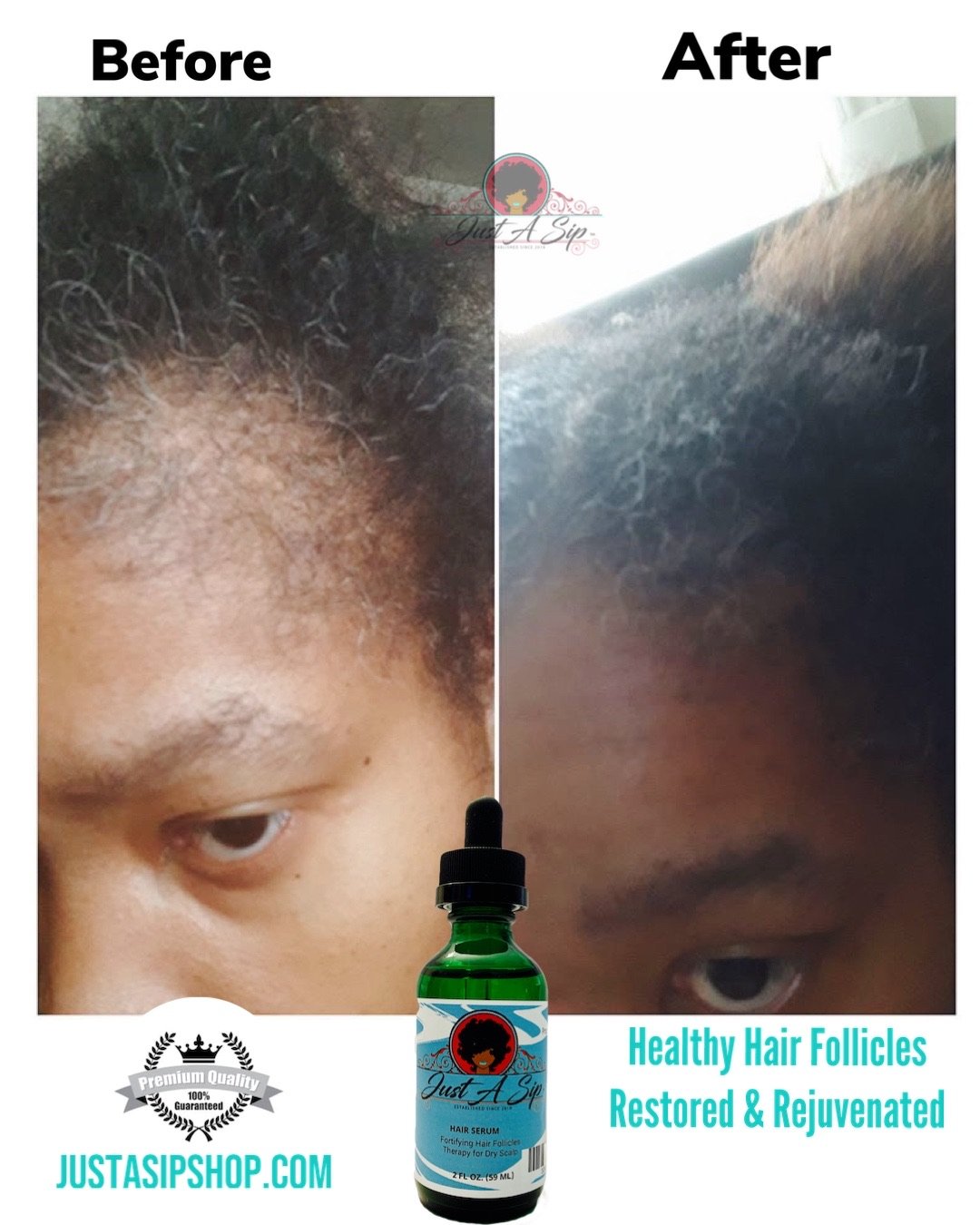 Just A Sip's Hair Serum