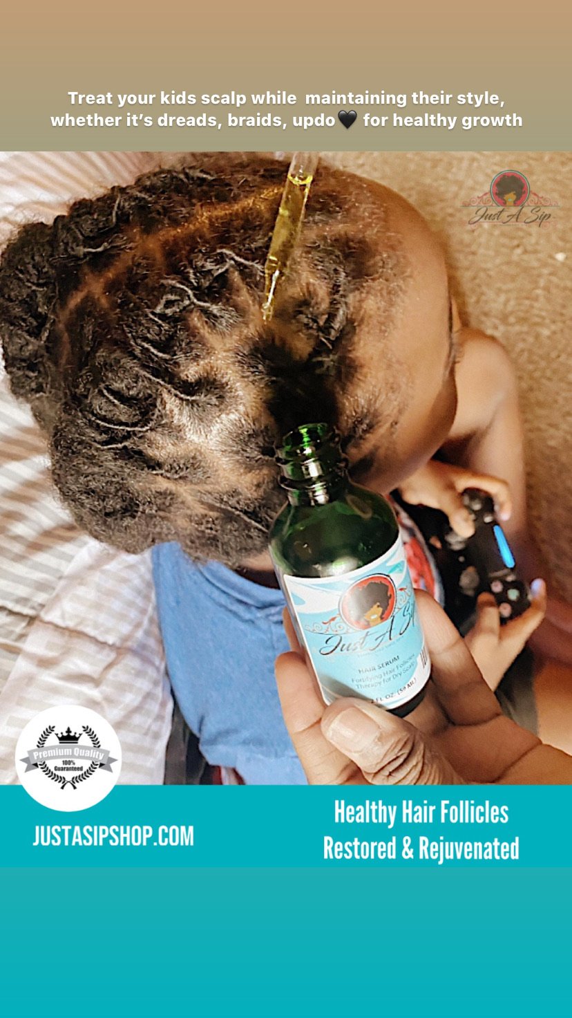 Just A Sip's Hair Serum