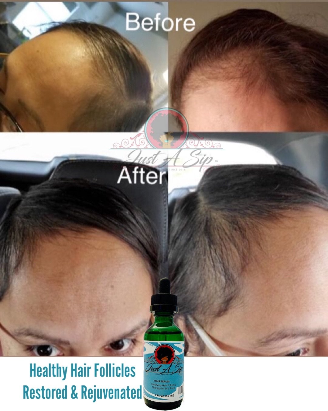 Just A Sip's Hair Serum