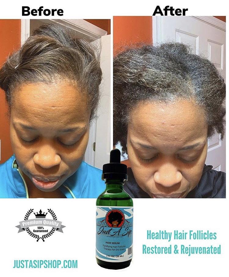 Just A Sip's Hair Serum