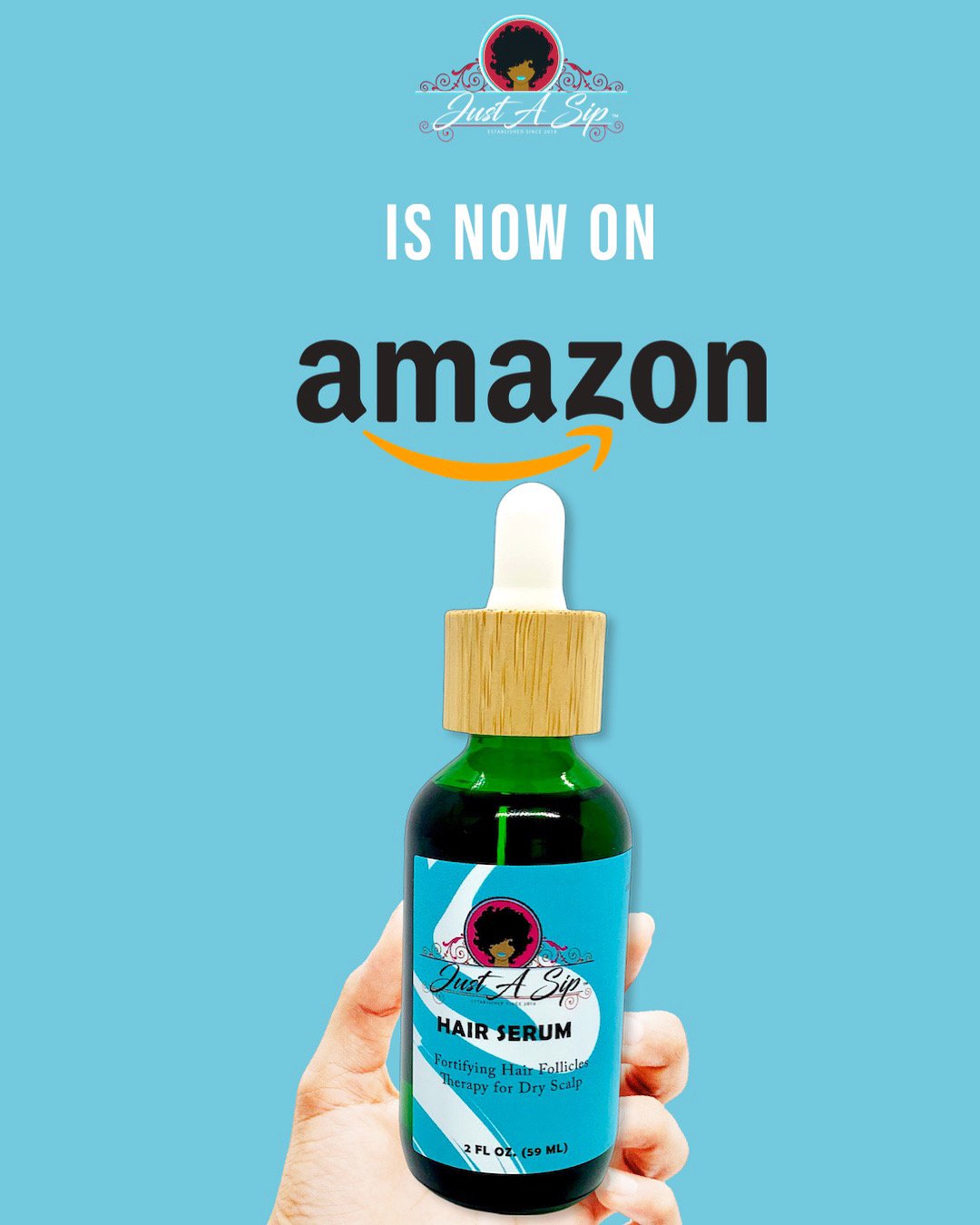 Just A Sip's Hair Serum