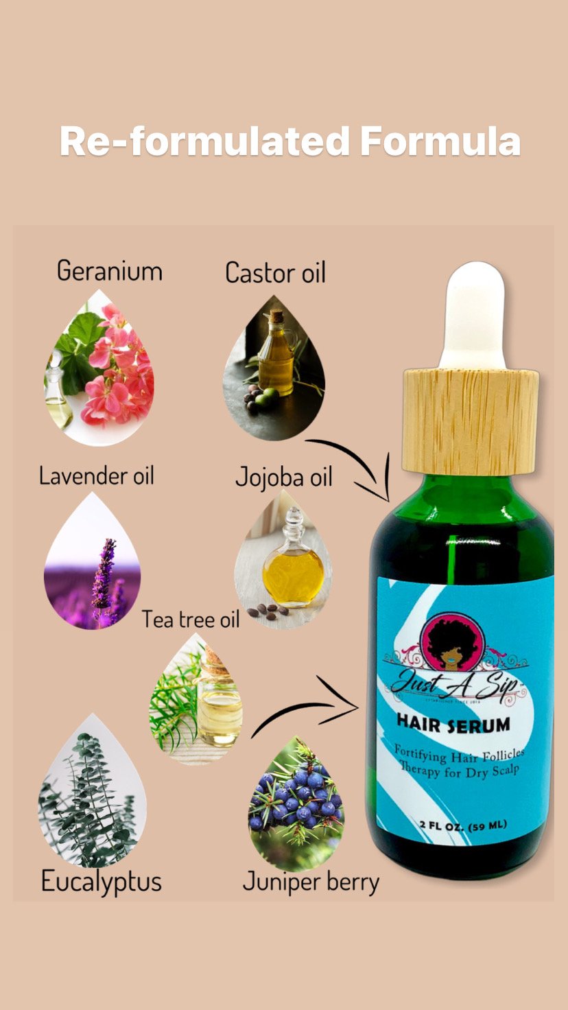 Just A Sip's Hair Serum
