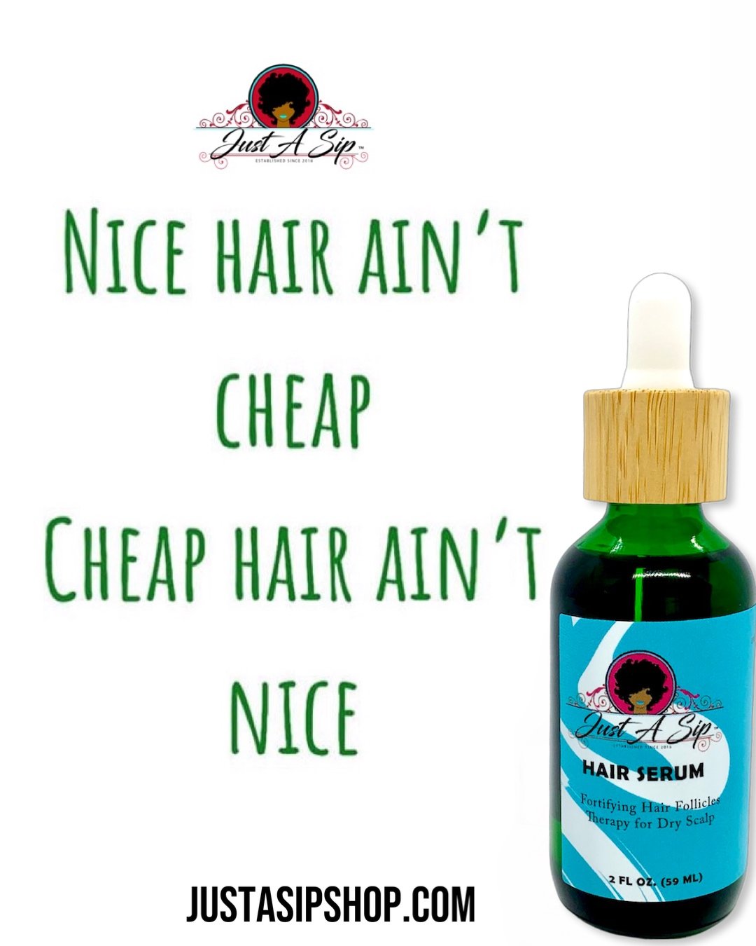 Just A Sip's Hair Serum