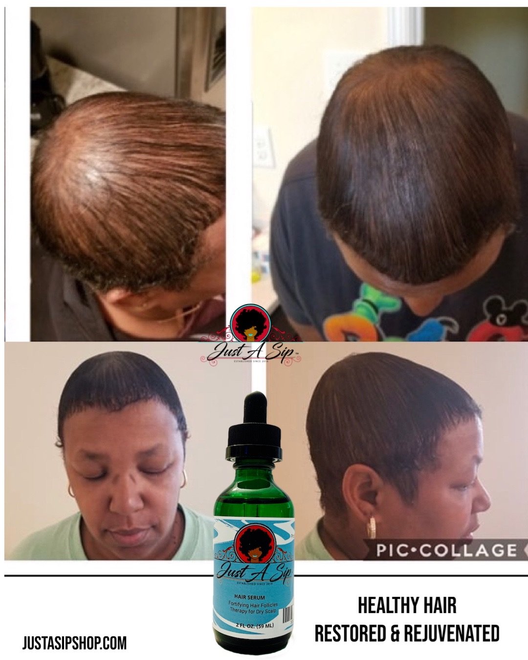 Just A Sip's Hair Serum