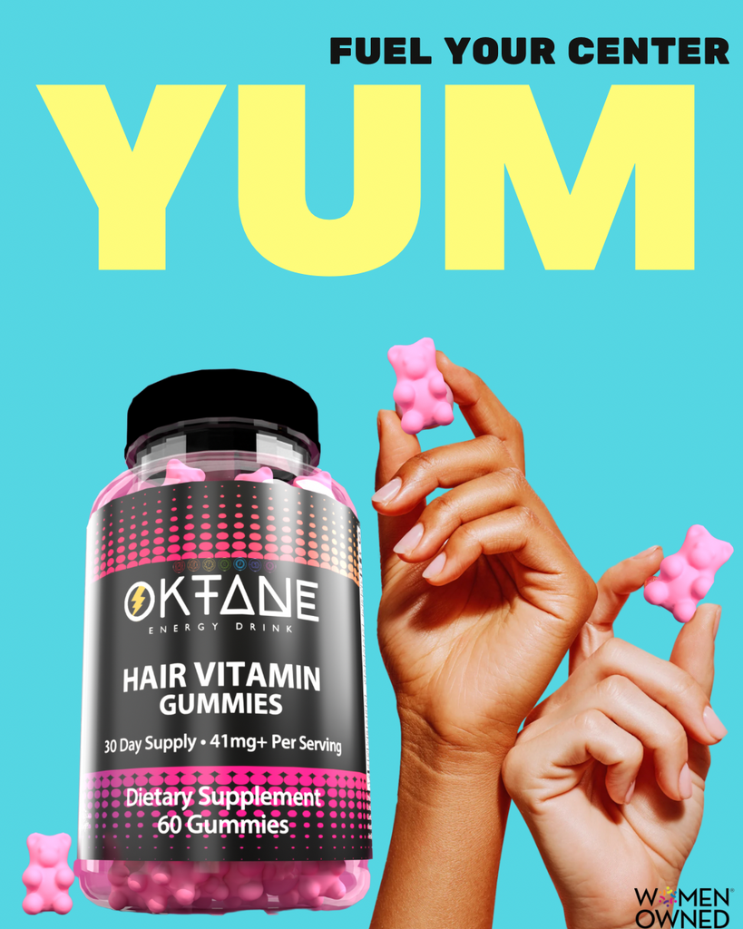 Oktane’s Hair, Nail, Skin Gummy Vitamin